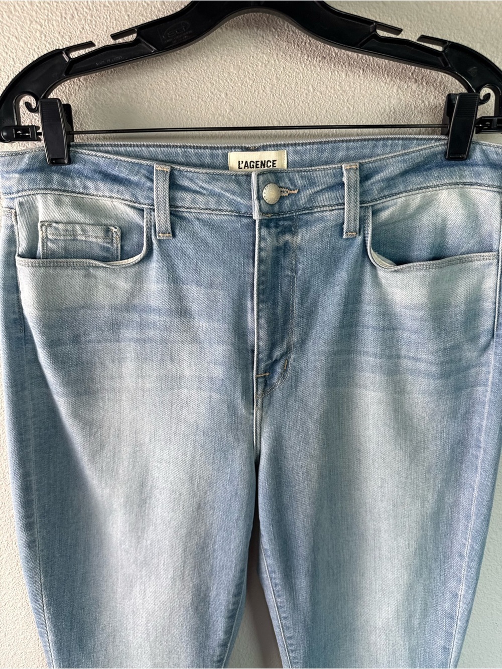 L'AGENCE Monique Ultra High-Rise Skinny Jeans Melrose Denim Women’s Size 31 - Picture 6 of 11